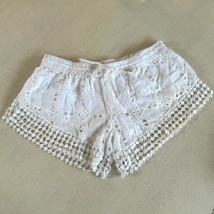 Vitamin A Eyelet Beach Shorts